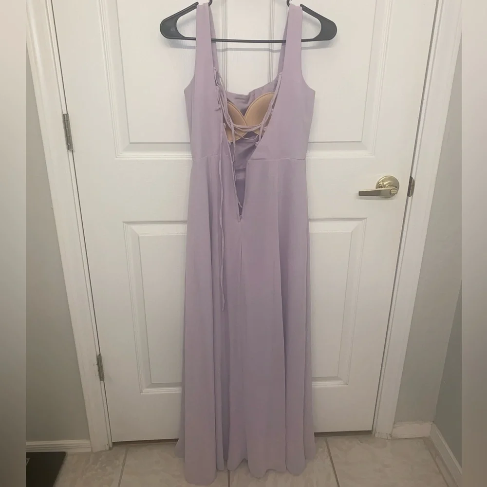David’s Bridal Bridesmaid Dress - Iris - Picture 3 of 5